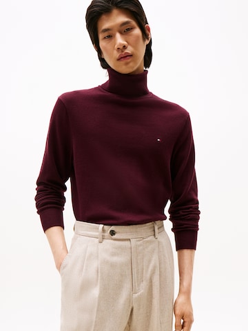 TOMMY HILFIGER Pulóver - piros: elől