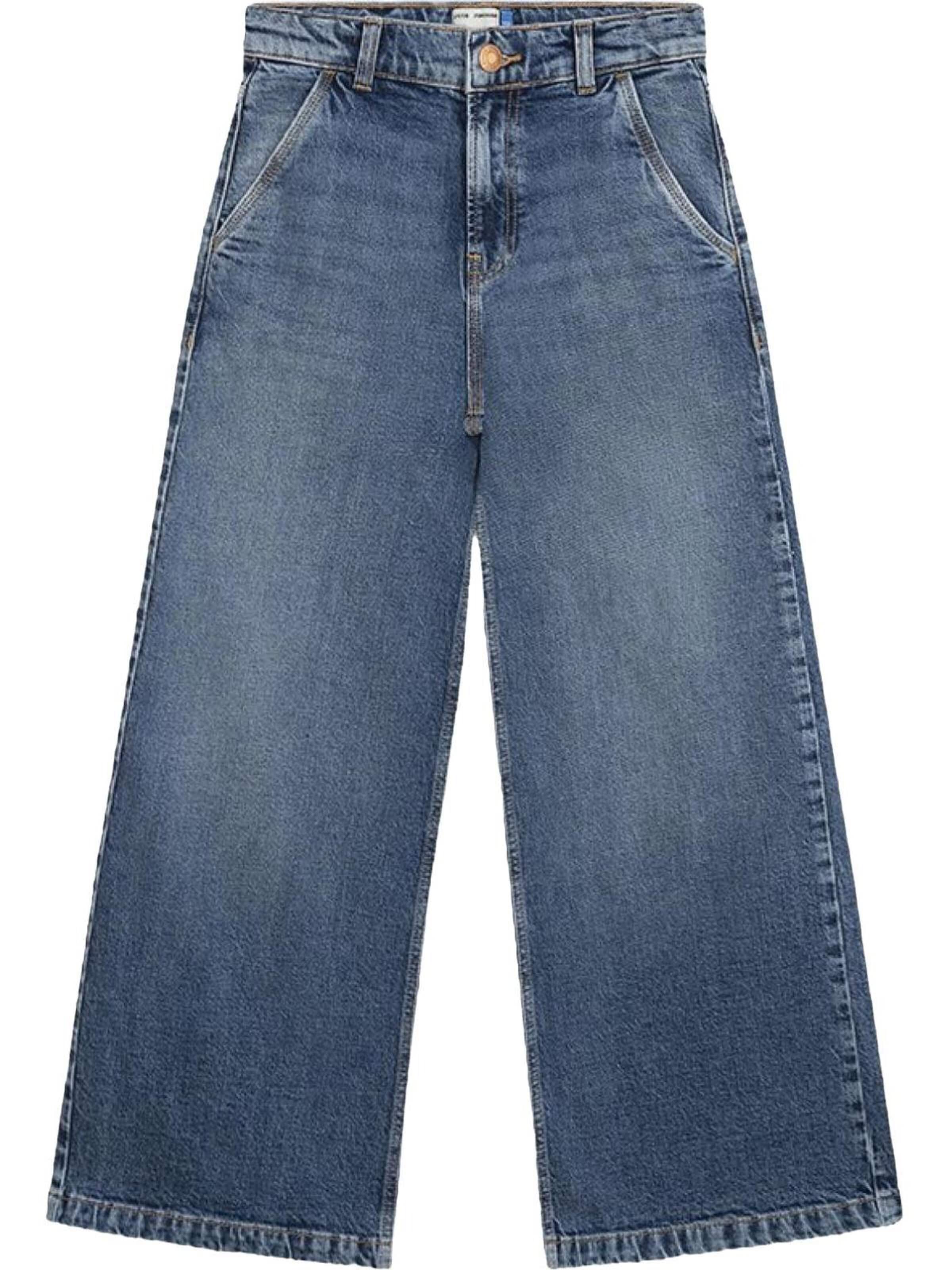 Jean 'Floren G Wide Leg Jeans' LTB Jeans en bleu : devant