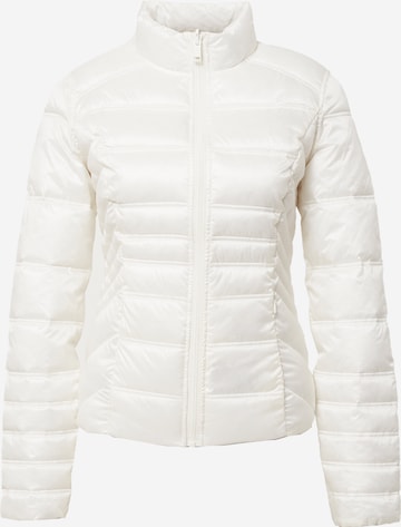 GUESS Φθινοπωρινό και ανοιξιάτικο μπουφάν 'Janis' σε λευκό: μπροστά
