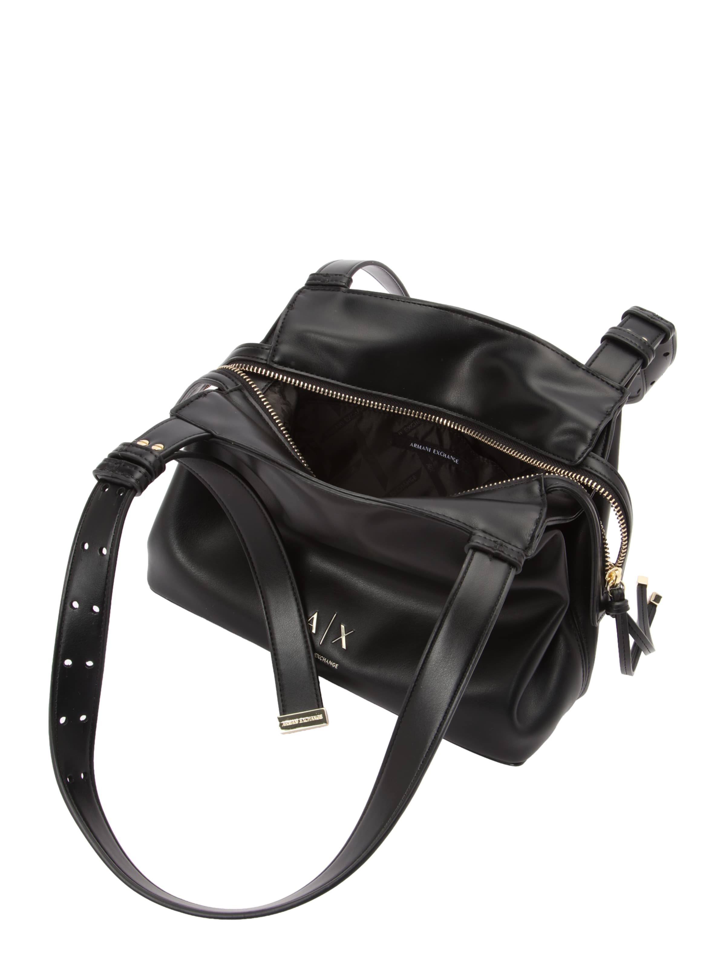 ARMANI EXCHANGE Axelremsväska 'ALICE' i svart