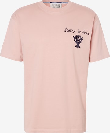 rožinė SCOTCH & SODA Marškinėliai: priekis