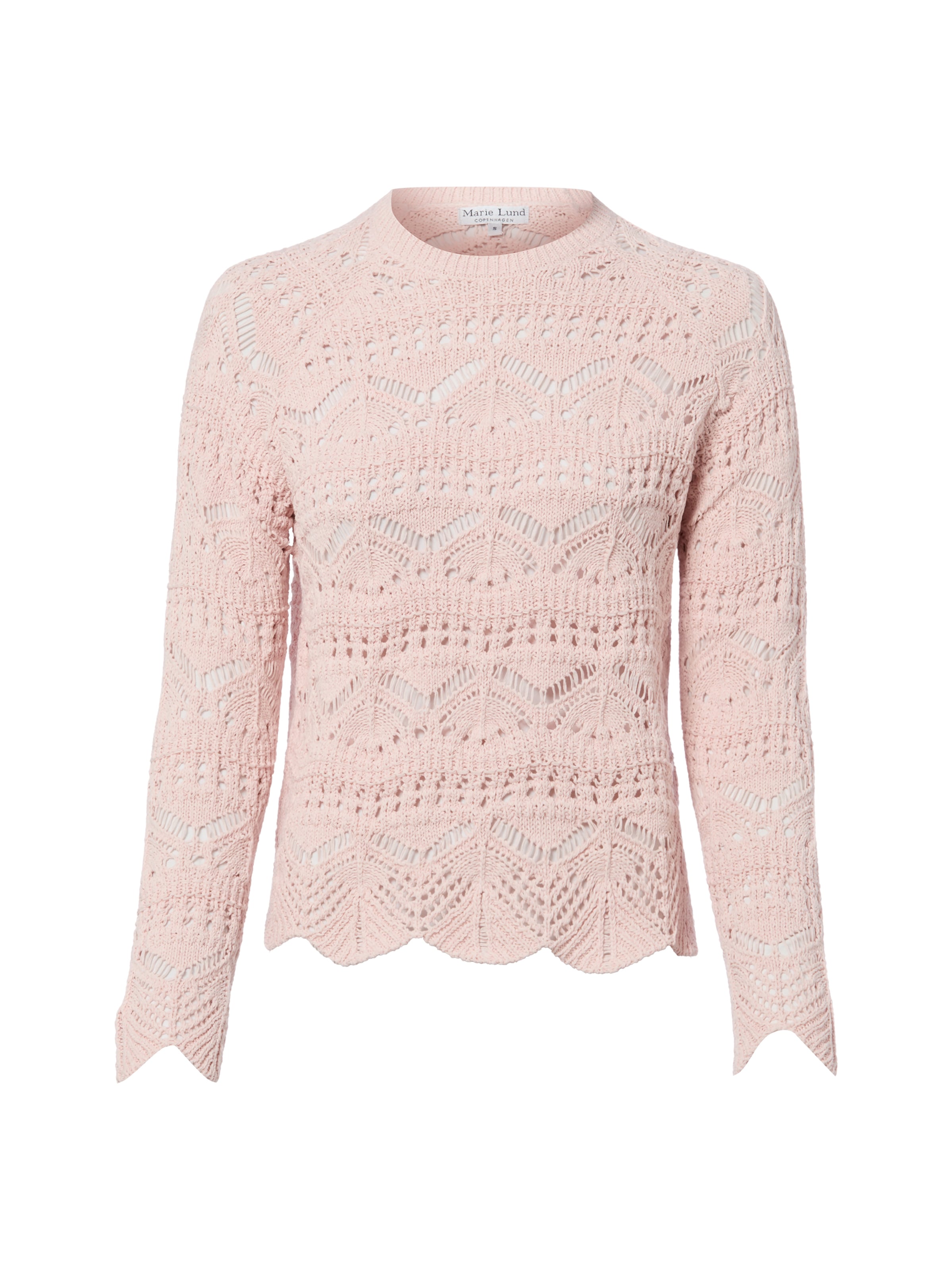 Marie Lund Pullover in Pink: Vorderseite