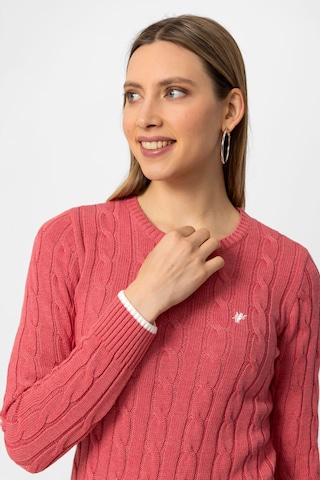 DENIM CULTURE Sweater 'KENDALL' in Pink