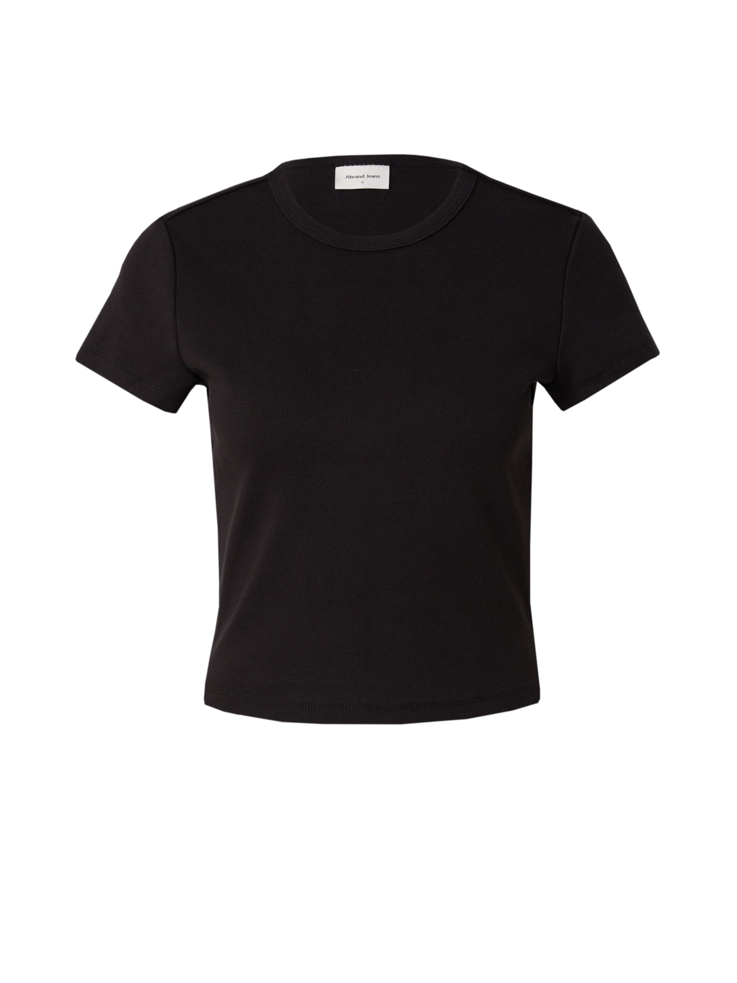 Abrand Тениска в черно: отпред