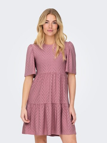 JDY - Vestido 'JDYCARLA CATHINKA' en rosa: frente