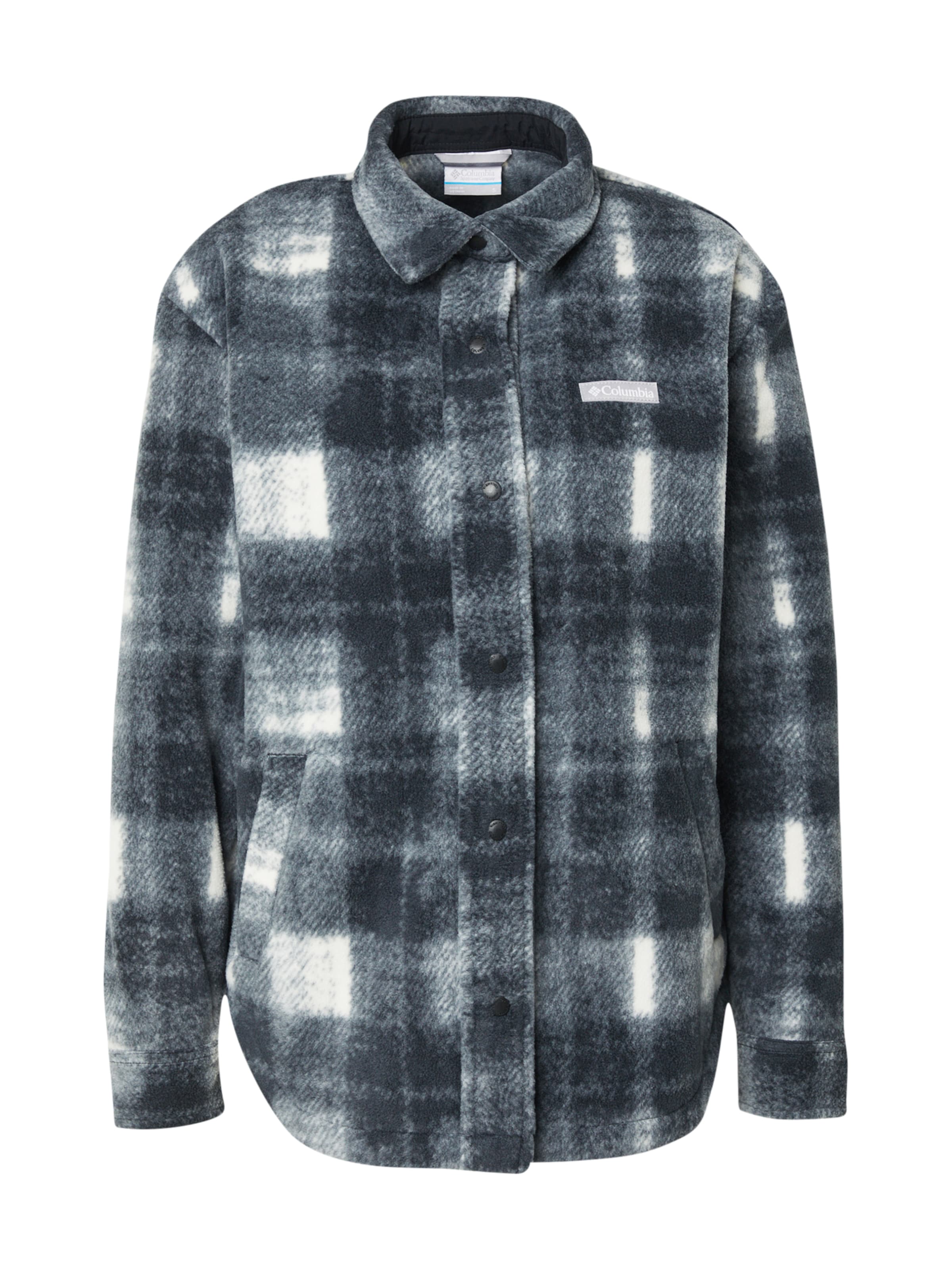 COLUMBIA Funktionsfleecejacka 'Benton' i vit: framsida