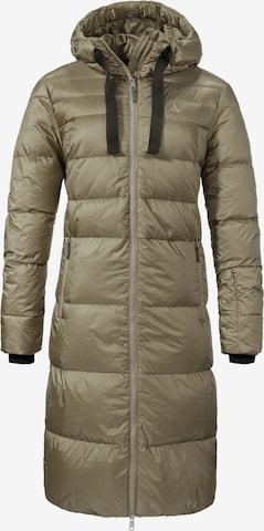 Manteau outdoor 'Kenosha' Schöffel en marron : devant