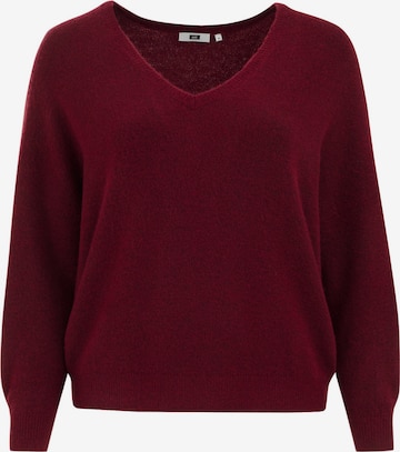 raudona WE Fashion Megztinis: priekis