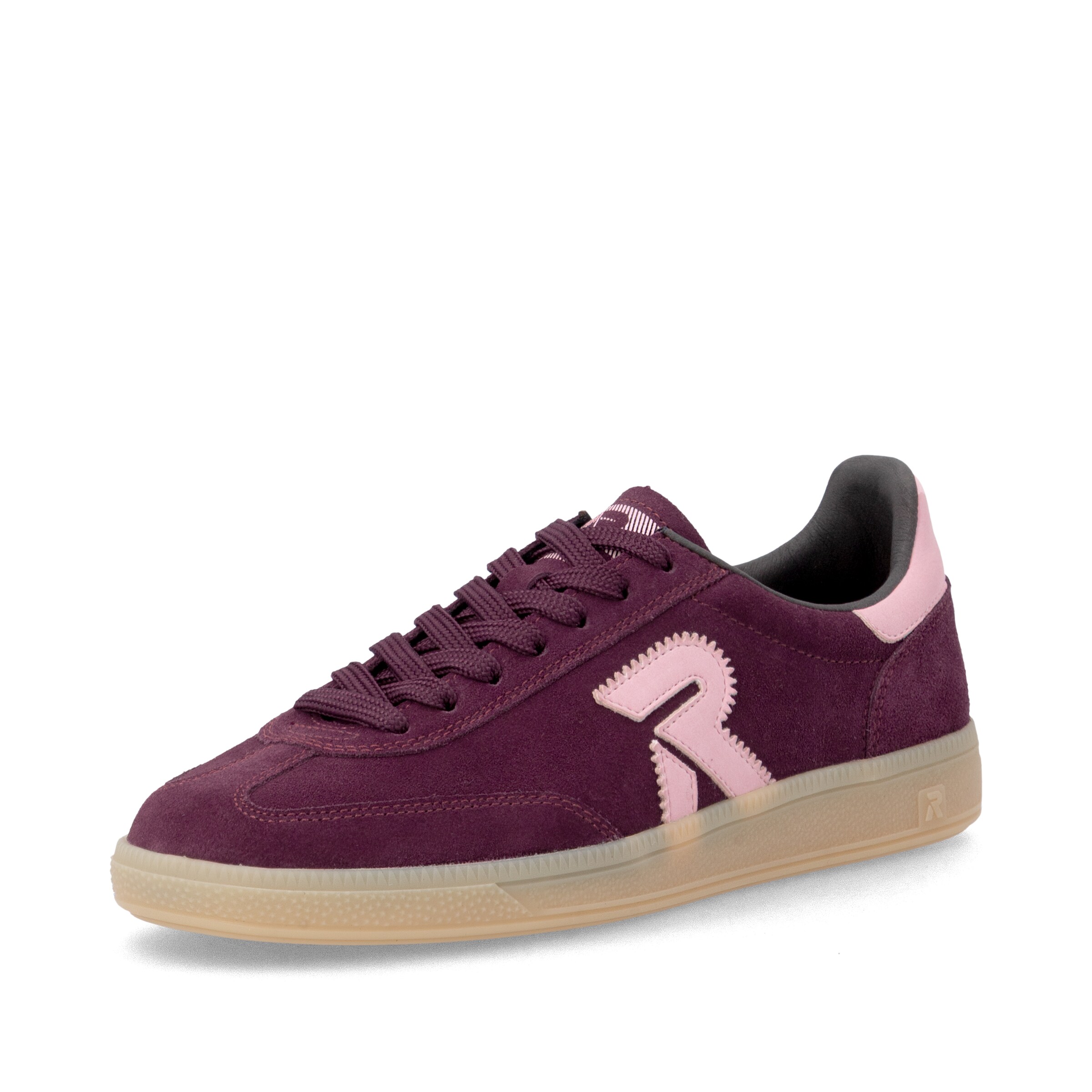 Baskets basses 'San Diego' Rieker Sport en rouge : devant