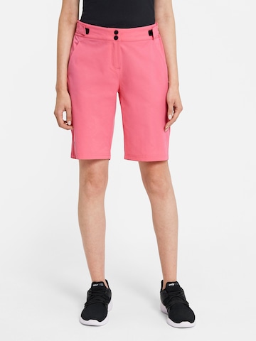 ZIENER Regular Athletic Pants 'Nilsa' in Pink: front