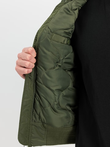 ALPHA INDUSTRIES Between-Season Jacket 'Engine' in Green: front