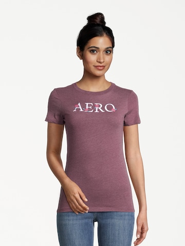 AÉROPOSTALE Shirt in Rood: voorkant