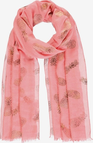 Passigatti Schal in Pink: Vorderseite