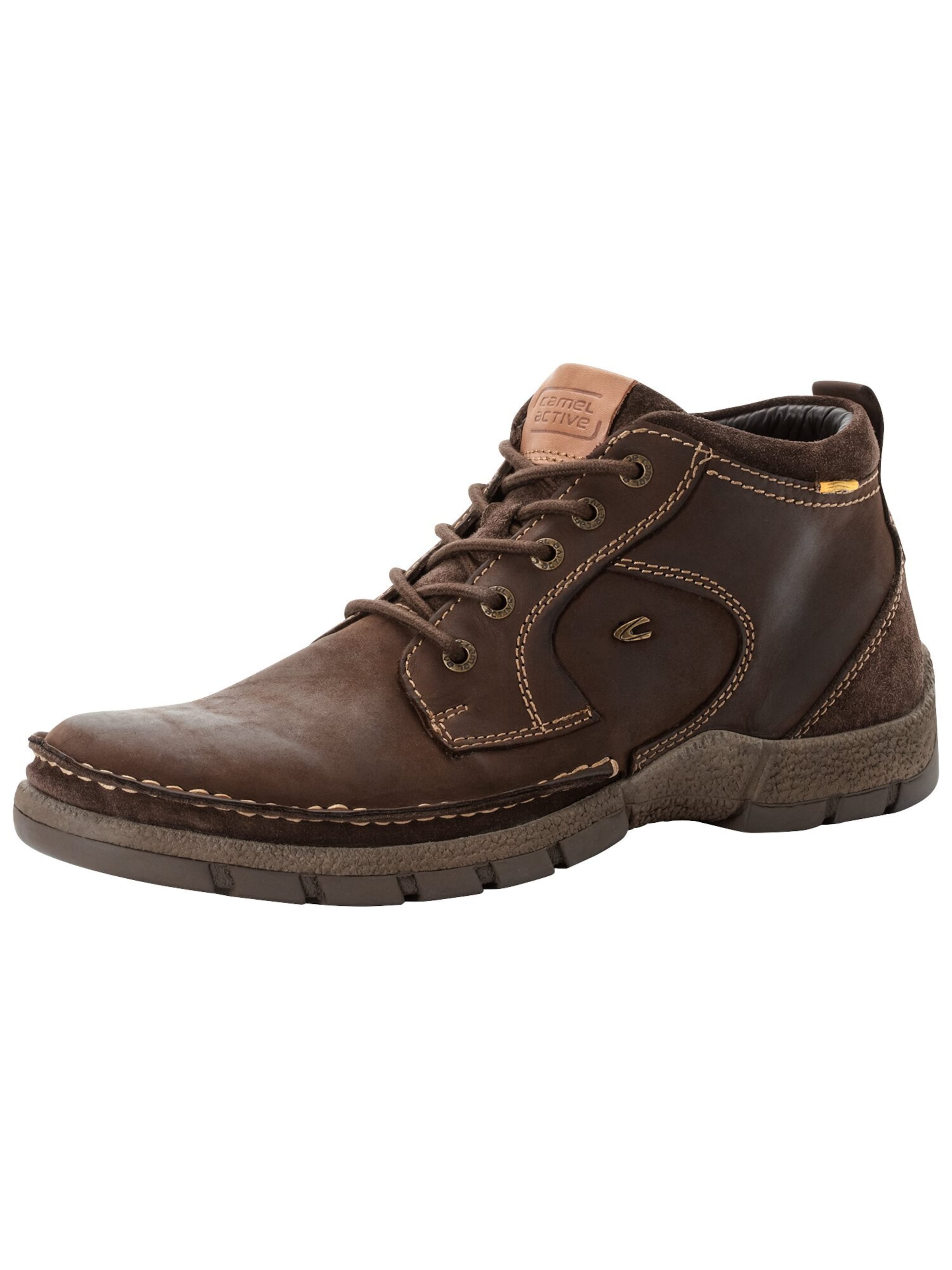 Boots stringati 'Alvar' di CAMEL ACTIVE in marrone: frontale