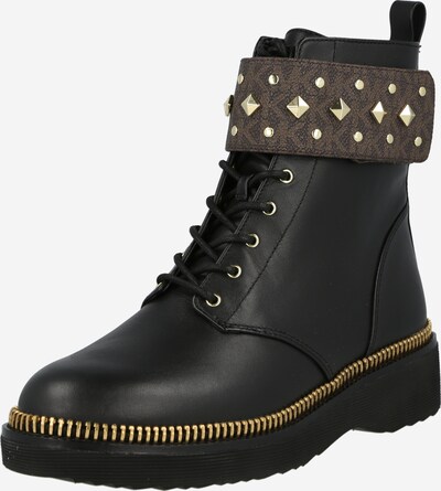 MICHAEL Michael Kors Schnürstiefelette en braun / schwarz, Vue avec produit