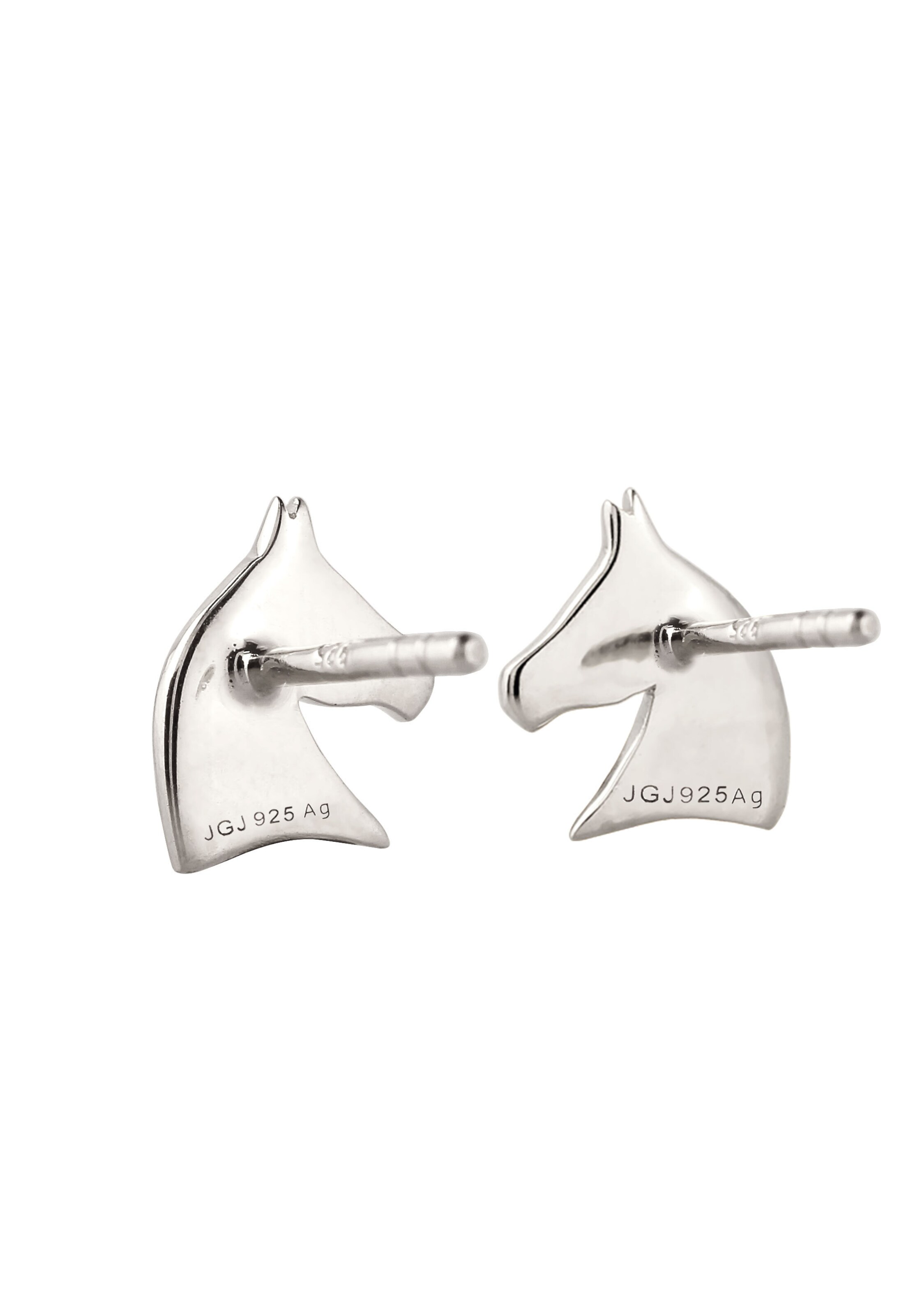 ELLI Earrings 'Horse' in Silver