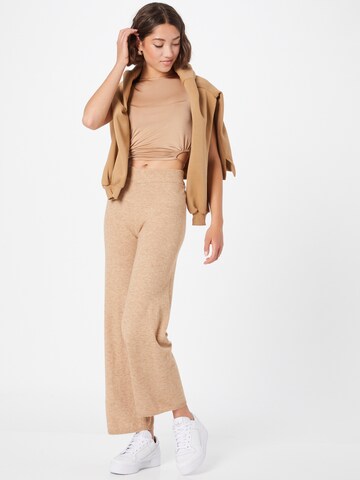 ONLY Loose fit Pants 'Katia' in Brown