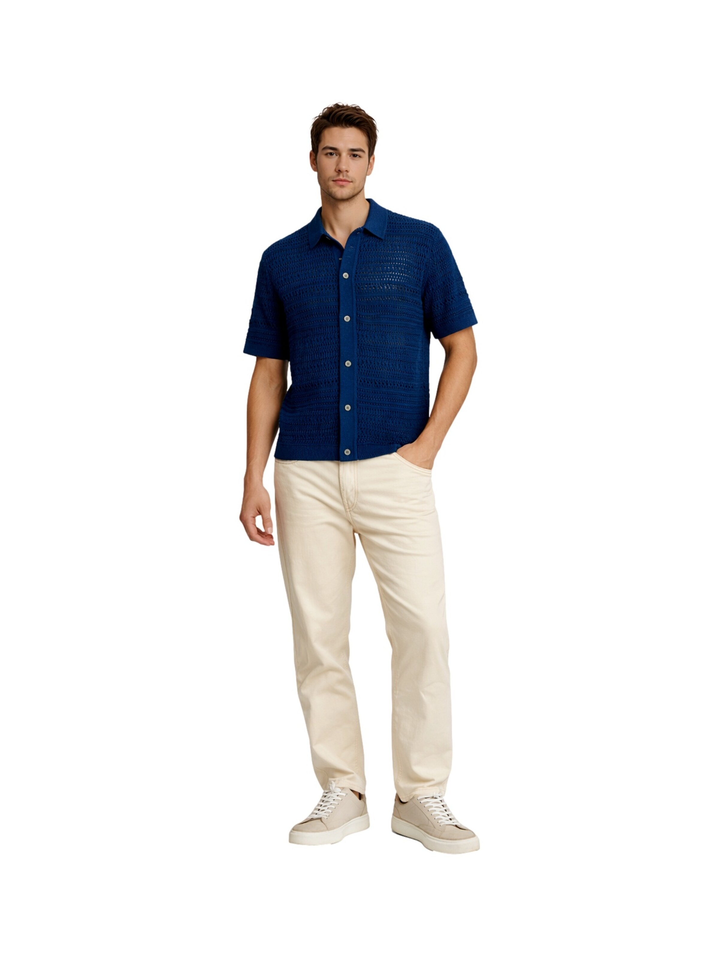 JACK & JONES Poloshirt 'Bluhamilton' in Blau