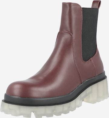 ONLY Chelsea Boots 'Doja' in Brown: front