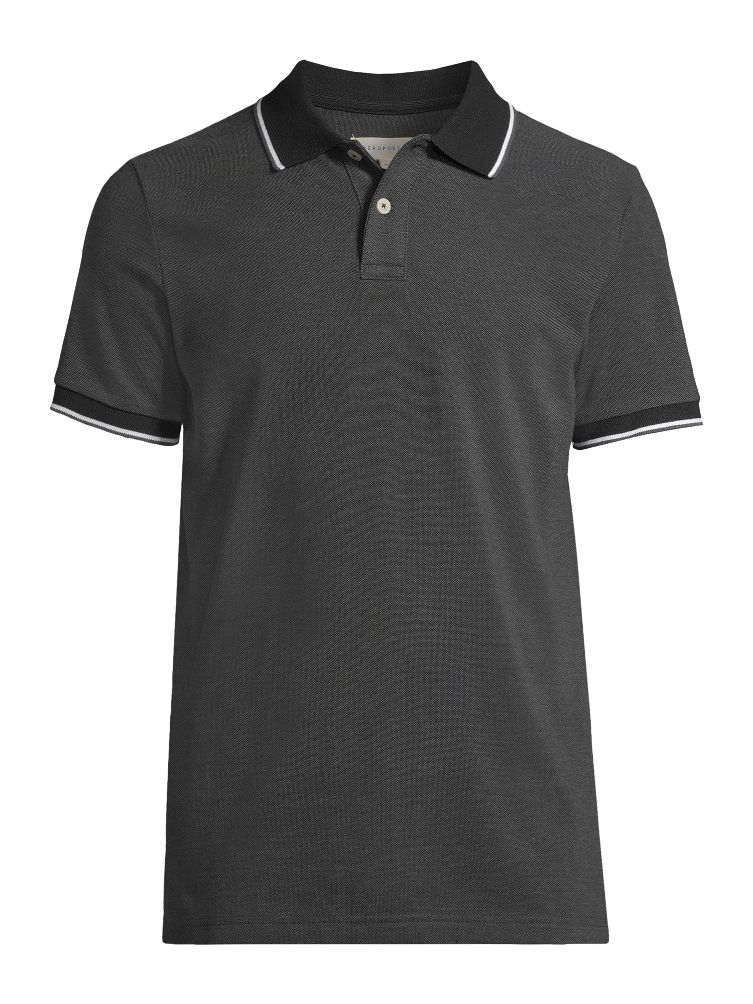 T-Shirt AÉROPOSTALE en noir : devant