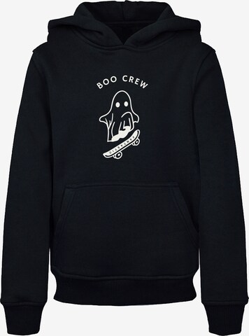 F4NT4STIC Sweatshirt 'Boo Crew Halloween' in Black: front