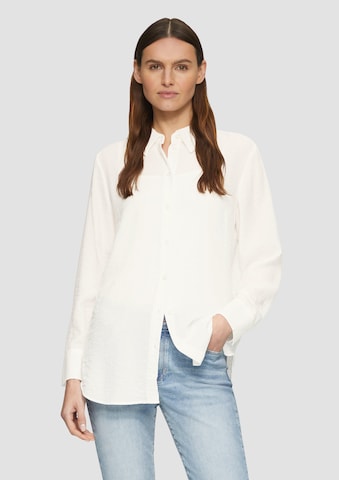 s.Oliver Blouse in Beige: voorkant