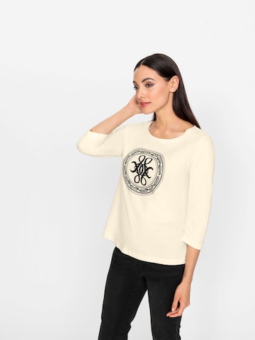 heine T-shirt i beige: framsida