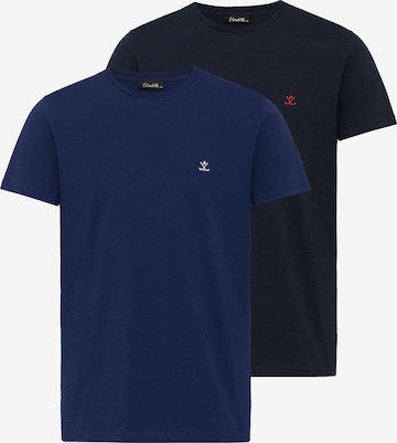 T-Shirt Cool Hill en bleu : devant