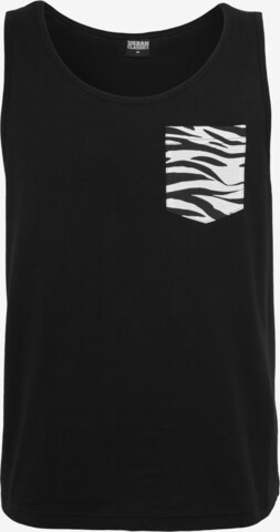 T-Shirt Urban Classics en noir : devant