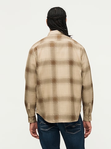 Regular fit Camicia di REPLAY in beige