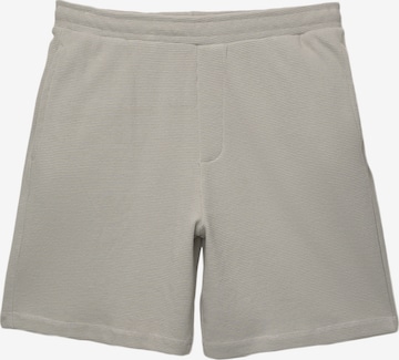 Pull&Bear Wide Leg Housut värissä harmaa: etupuoli