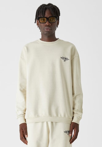 Lost Youth - Sweatshirt 'Terry Classic' em cinzento: frente