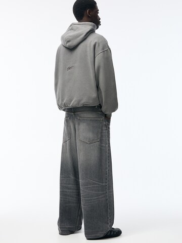 Wide Leg Jean Pull&Bear en gris