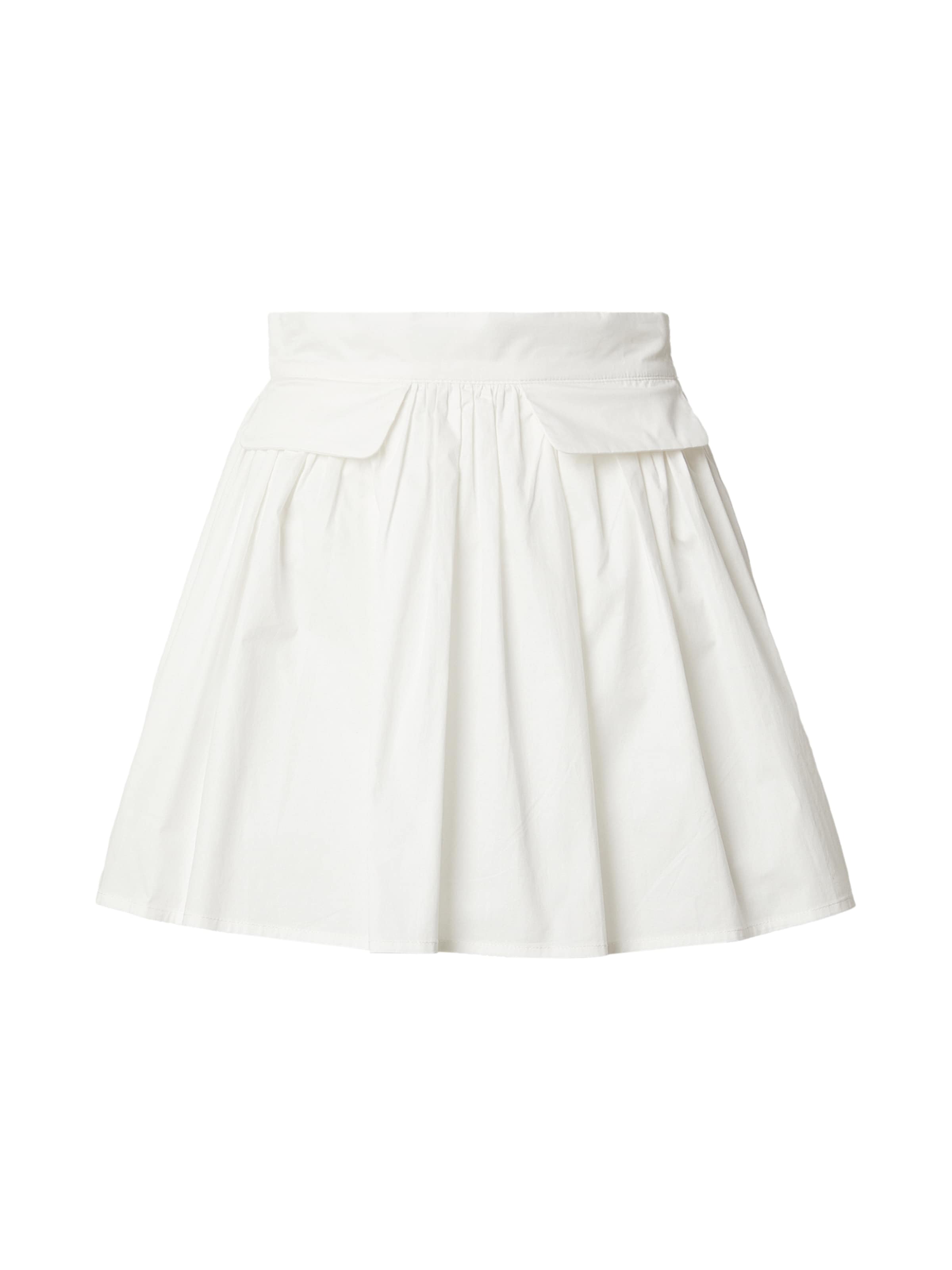noar studios Φούστα σε λευκό: μπροστά
