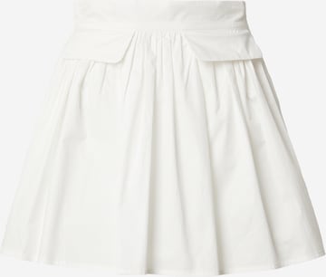 noar studios Φούστα σε λευκό: μπροστά