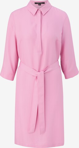 Robe-chemise COMMA en rose : devant