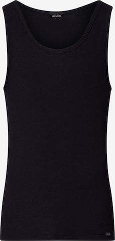 Hanro Onderhemd 'Cotton Essentials' in Zwart: voorkant