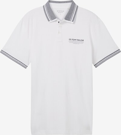 TOM TAILOR T-Shirt en bleu marine / blanc, Vue avec produit