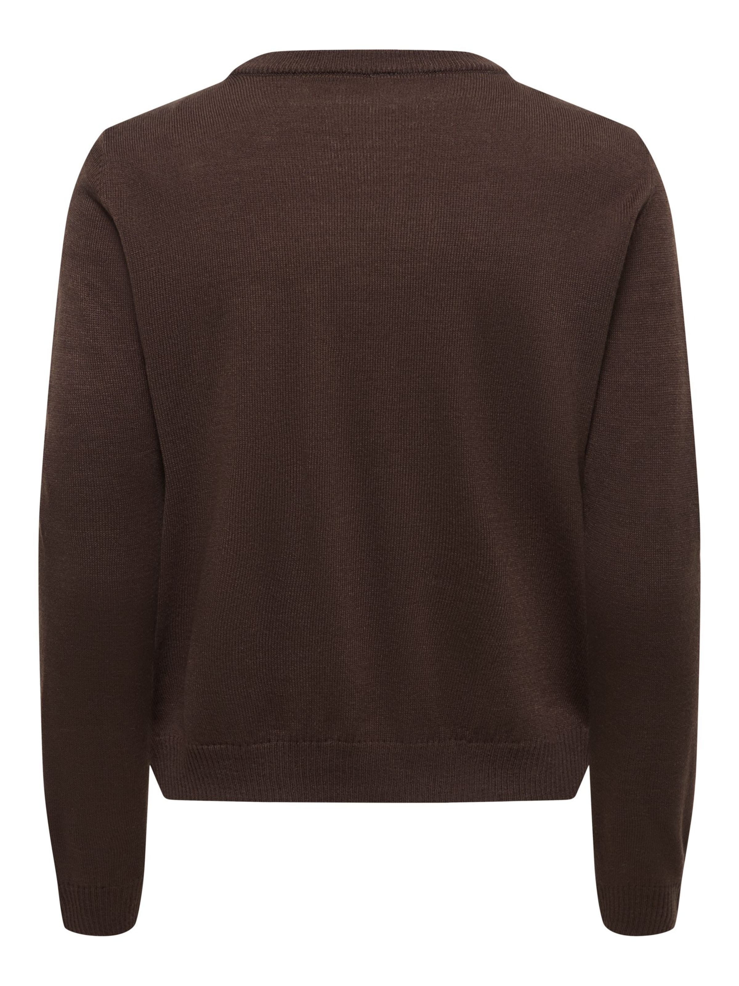 Pullover 'ONLXmas' di ONLY in marrone