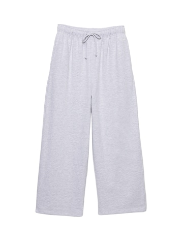 Pull&Bear Wide leg Broek 'PACIFIC' in Grijs