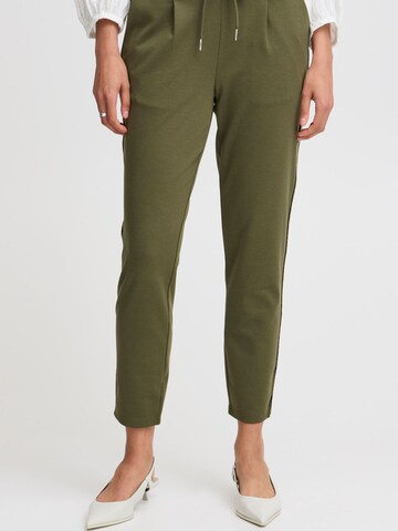 b.young Tapered Chino trousers in Green