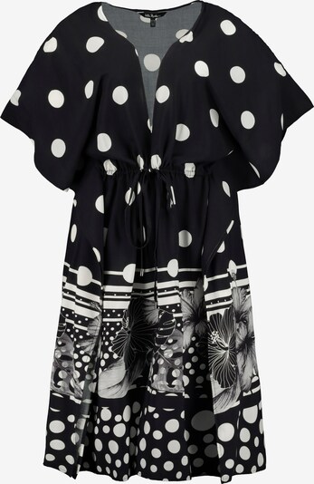 Ulla Popken Kaftan in schwarz / weiß, Produktansicht