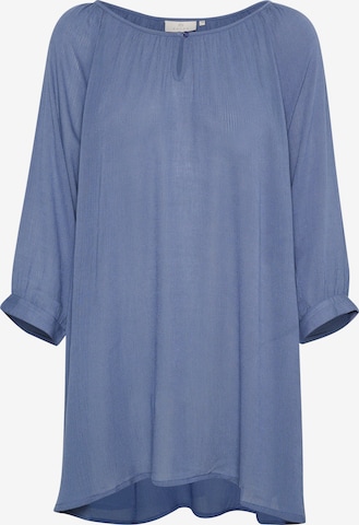 Kaffe Tunika 'Amber' in Blau: Vorderseite