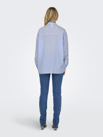 Chemisier 'ONLJulie' ONLY en bleu