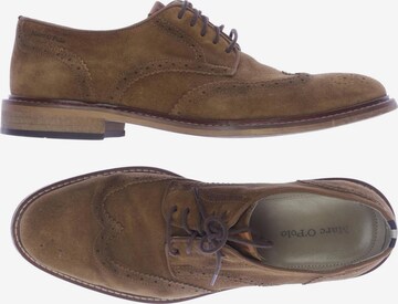 Marc O'Polo Flats & Loafers in 44 in Brown: front