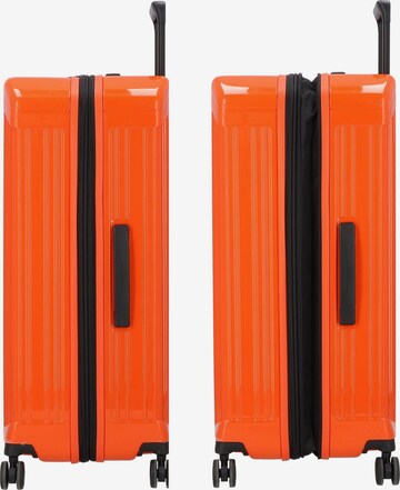 Trolley 'PQ-Light' di Piquadro in arancione