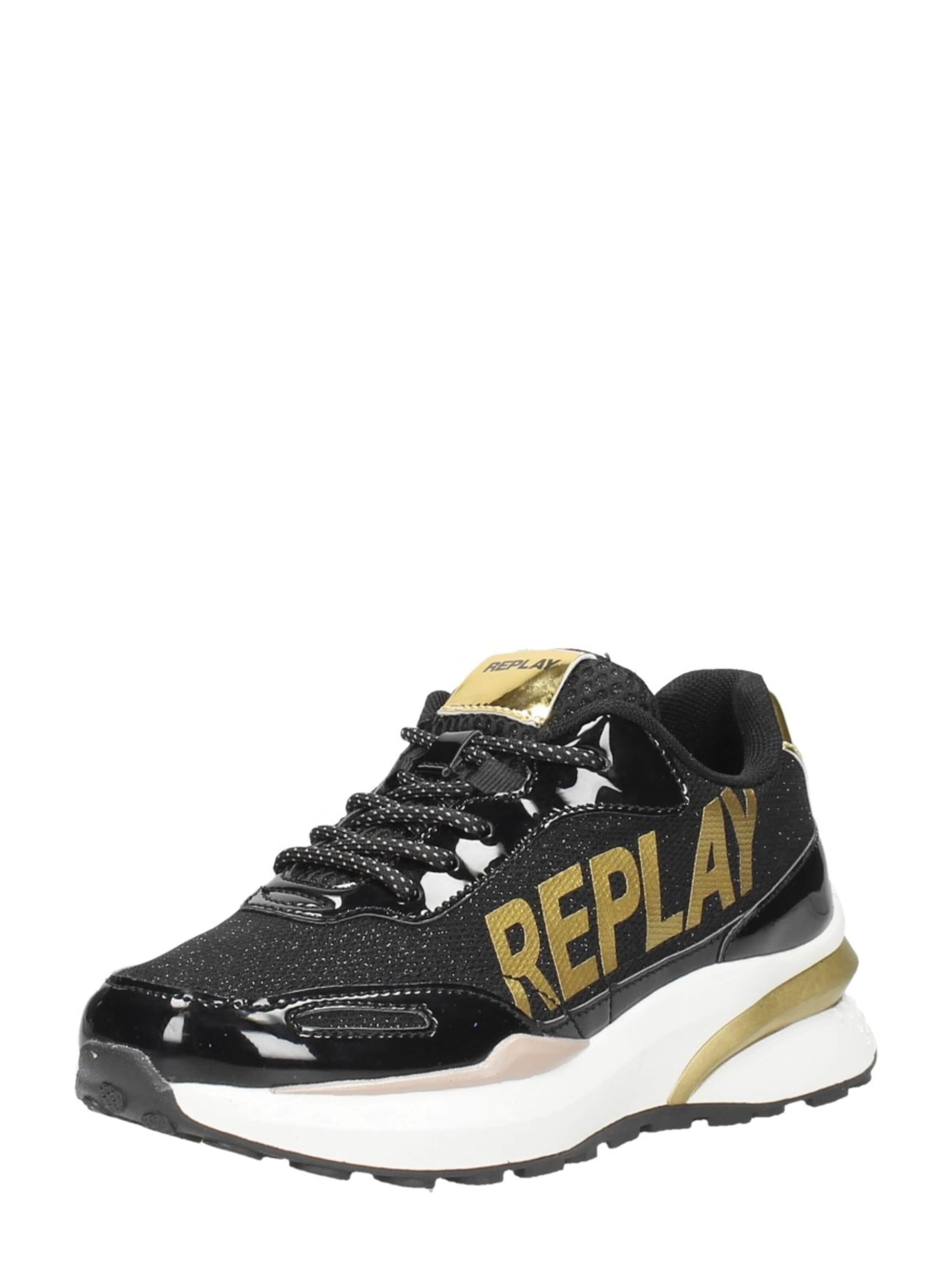 Baskets 'Athena' REPLAY en noir