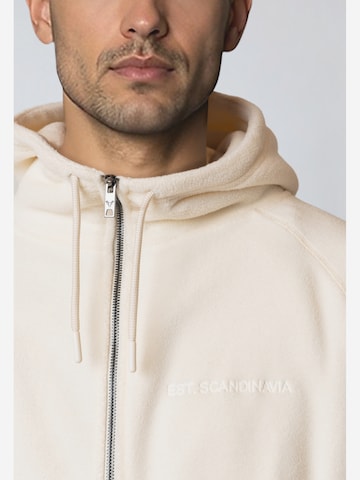 Giacca di felpa ' Solvi ' di Fat Moose in beige