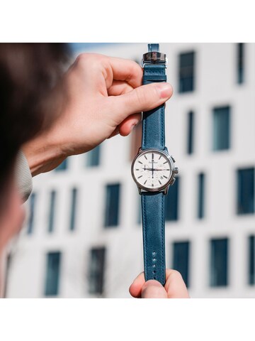 Montre à affichage analogique Jean Marcel en bleu