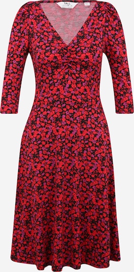 Dorothy Perkins (Tall) Jurk in de kleur Lila / Rood / Zwart, Productweergave